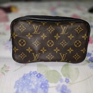 Louis Vuitton Monogram Brown Pouch